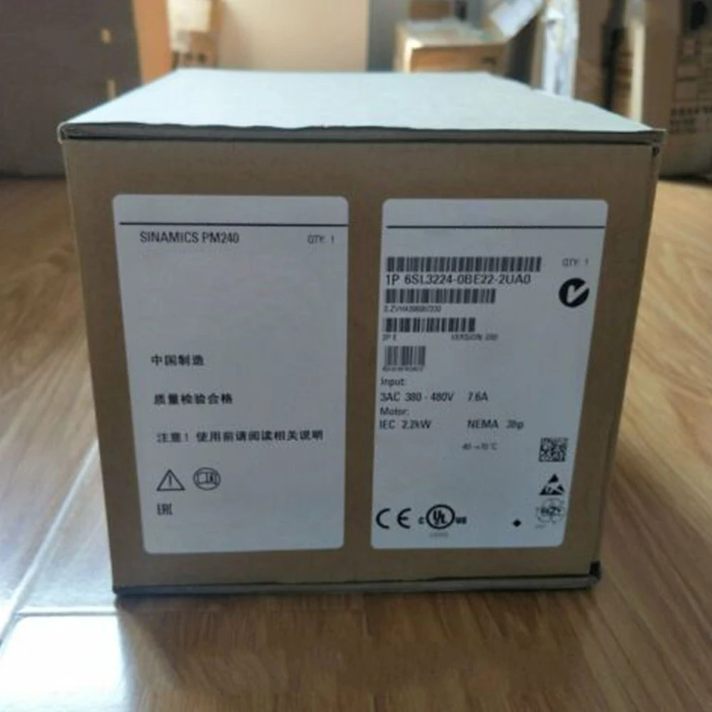 New for Siemens 6SL3224-0BE22-2UA0 6SL3 224-0BE22-2UA0 Power Module in Box