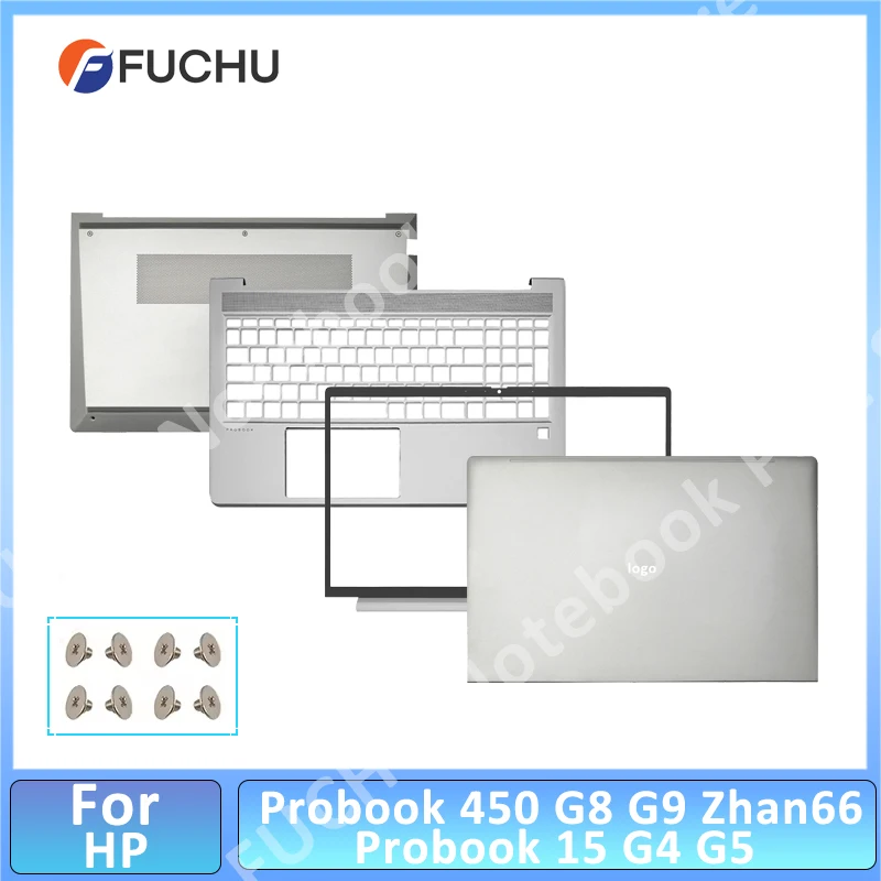 Original Silver Laptop Housing Case For HP Probook 450 G8 G9 LCD Back Cover/Palmrest/Bottom