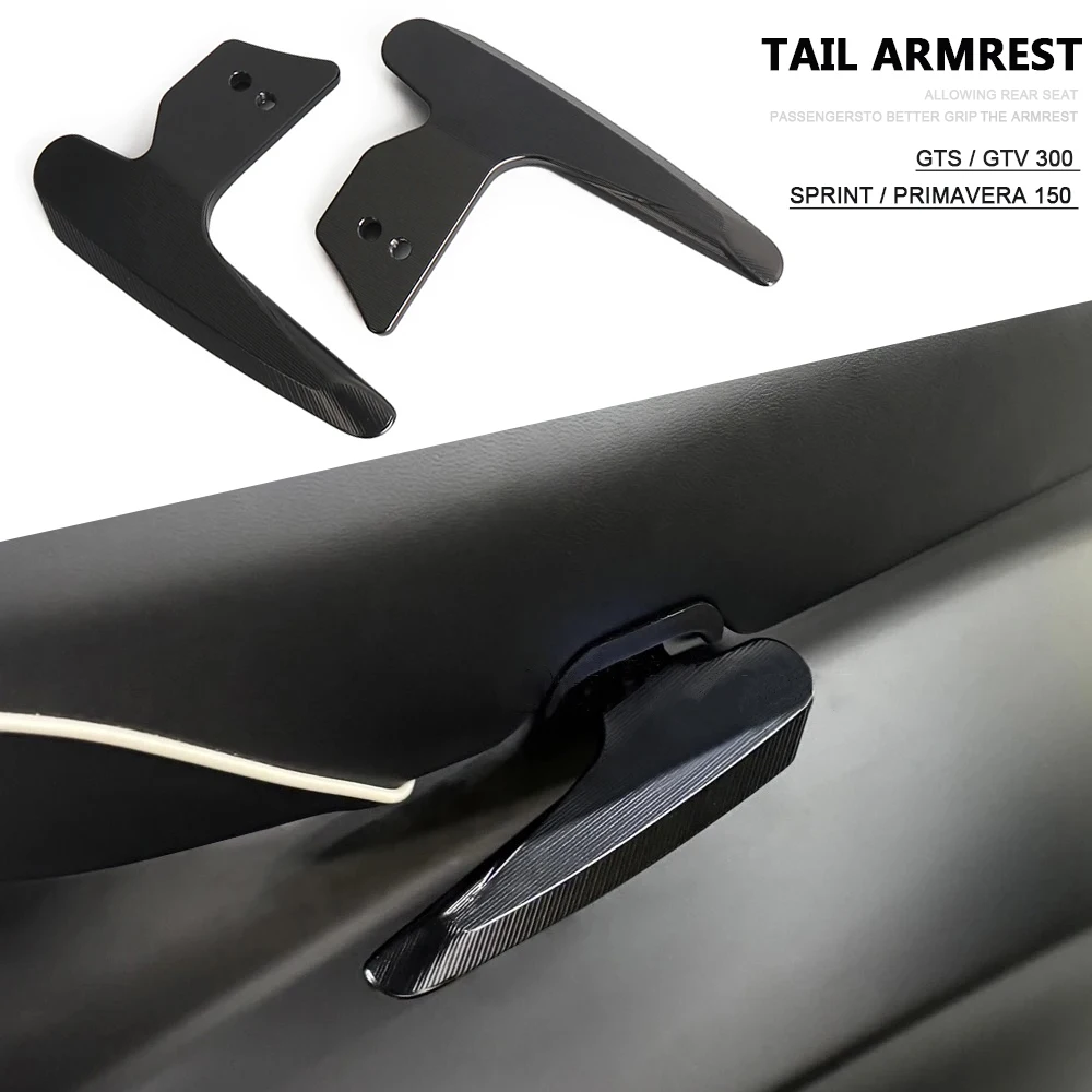 

Хвостовой подлокотник мотоцикла с ЧПУ, задняя пассажирская ручка для Vespa GTS300 GTV300 Sprint Primavera 150, утолщенный подлокотник для поручня