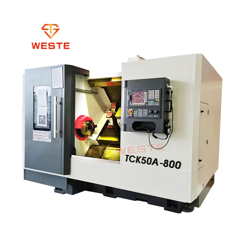 Good Quality Metal TCK50A Slant Bed Cnc Lathe Hine