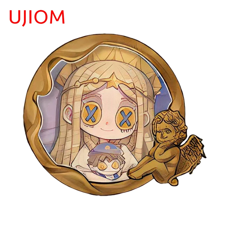 UJIOM Identity V Little Girl Graffiti Wall Stickers Simple Beautiful Anime Laptop Decals Colorful Bedroom Vestibule Decor