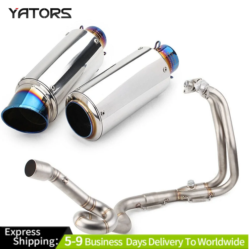 

For Kawasaki Z250 Z300 Ninja 250 300 Motorcycle Exhaust System Header Tail Pipe Exhausts Pipes