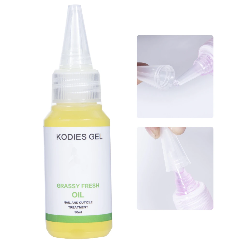 KODIES GEL olio per cuticole 30ML Professional Nail Nutrition Oil Treatment Manicure Nails Art Care liquido rivitalizzante per la riparazione della pelle