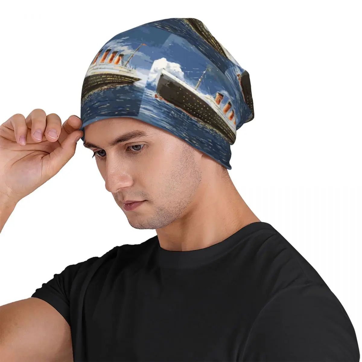 The Most Popular Ship Of All Times, Titanic. Adult Beanies Caps Knitted Bonnet Hat Warm Hip Hop Autumn Winter Skullies Hats