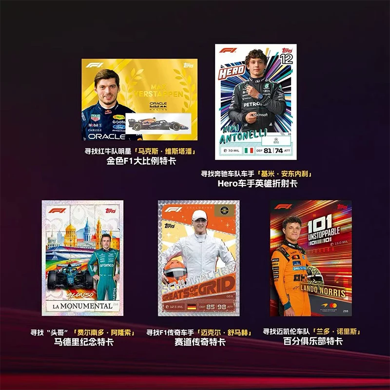 2026 New Topps F1 Turbo Attax Trading Collection Card Guardians of The Grid Sunshine State Mega Tin Box in Stock