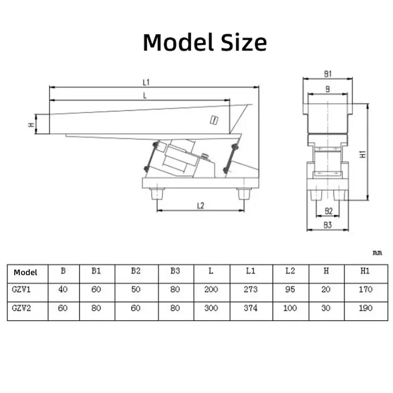 GZV Series Mini Electromagnetic Vibrating Feeder 220V Adjustable Speed Electric Industrial Automatic Vibratory Feeding Equipment