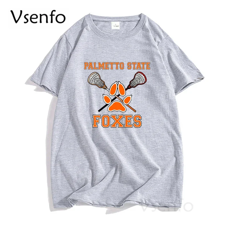 Palmetto State Foxes T Shirts Men Cotton All for The Game Nora Sakavic T Shirt Funny O-neck Casual Short Sleeve Tee Shirt Tops