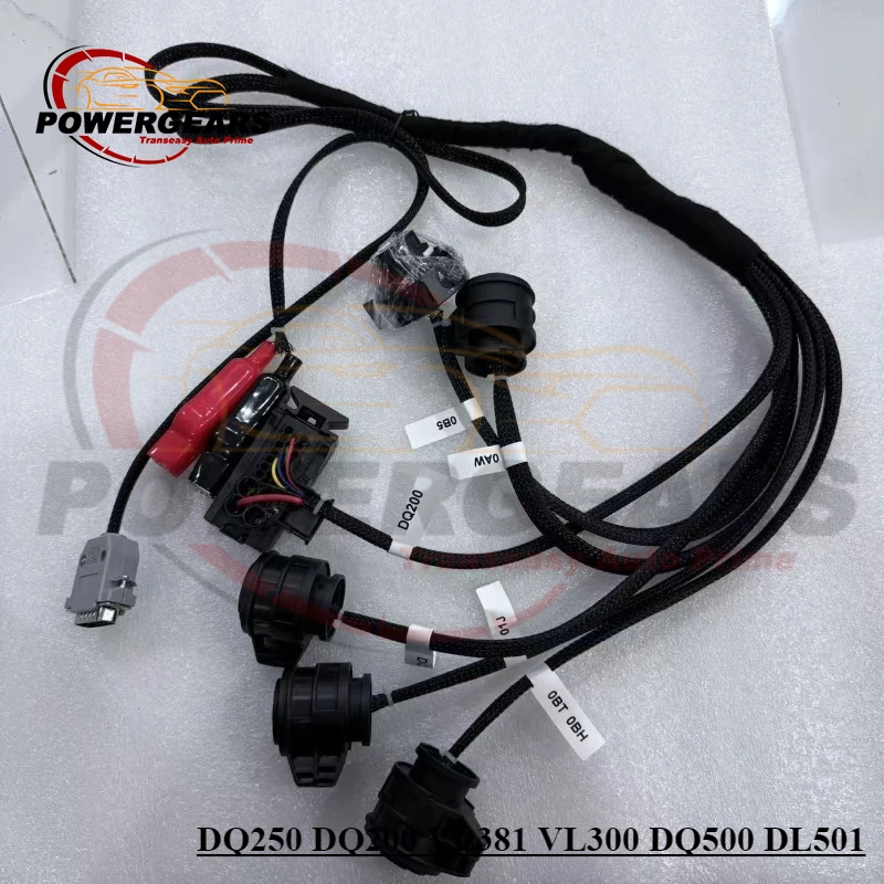 New Gearbox Adapter For VAG Audi DQ250 DQ200 VL381 VL300 DQ500 DL501 R/W Cable with KTM Flash 0AM TCU ECU Programming