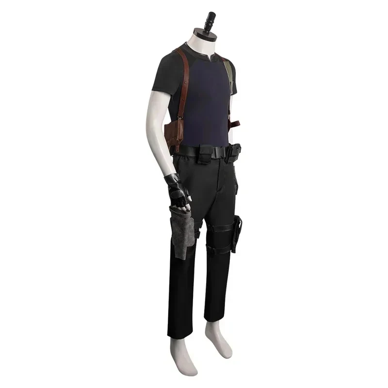 

Костюм для косплея Леона С. Кеннеди из Resident Evil 4 (A;6,m/Biohazard), рубашка, брюки, мужская одежда, наряды для Хэллоуина и карнавала.