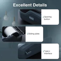Portable Thermal Self-adhesive Labels Printer Mini Maker Pocket Printer Mobile Bluetooth Pocket Tag Price Machine NEW 2