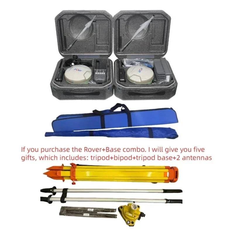 

A90 GPS RTK GNSS 1408 Channels High Precision Measurement Instrument Land Surveying Base And Rover with Surpand4.2