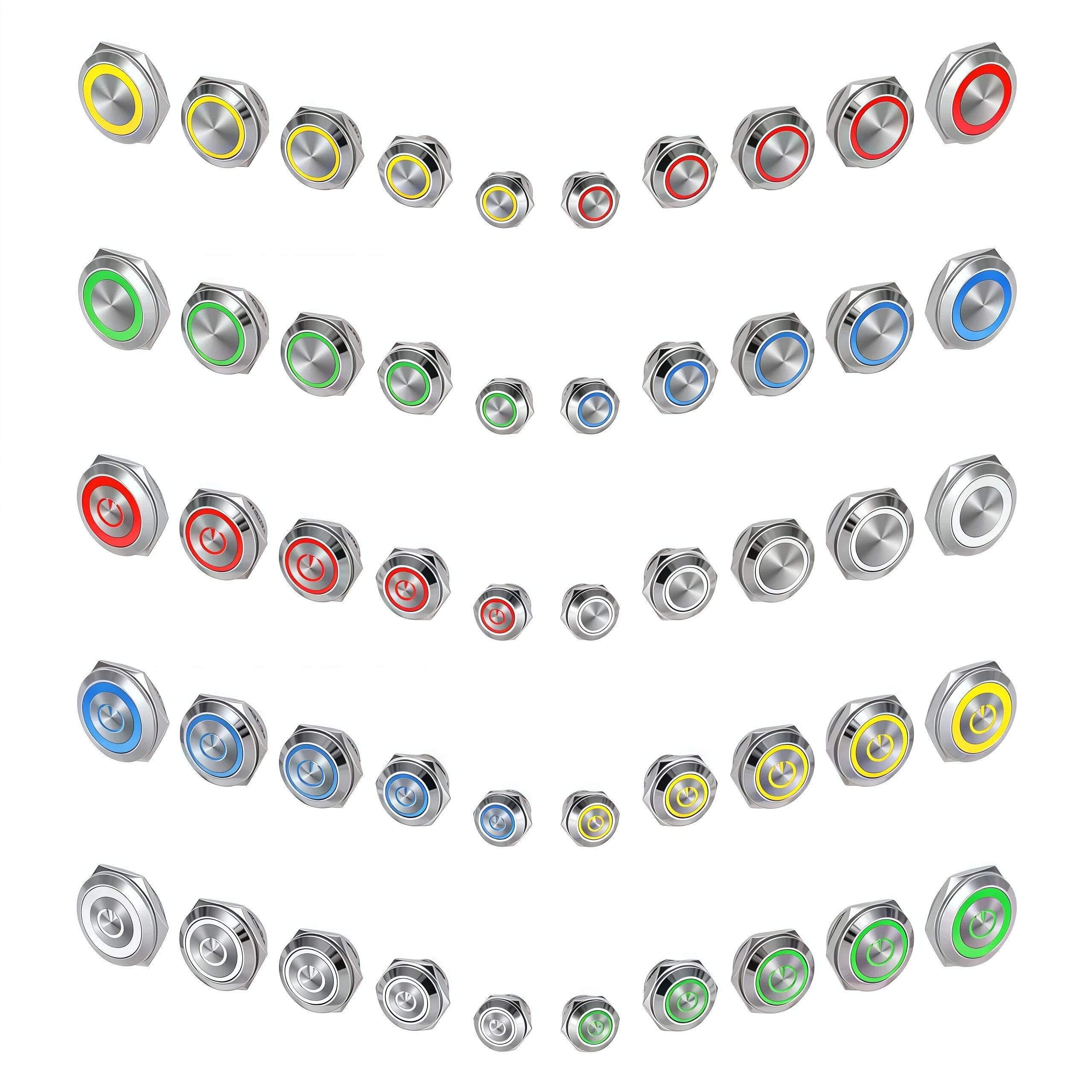 

Ультратонкий, ультракороткий тактильный металлический кнопочный переключатель 12/16/19/22/25 мм, миниатюрная кнопка с подсветкой, самосброс