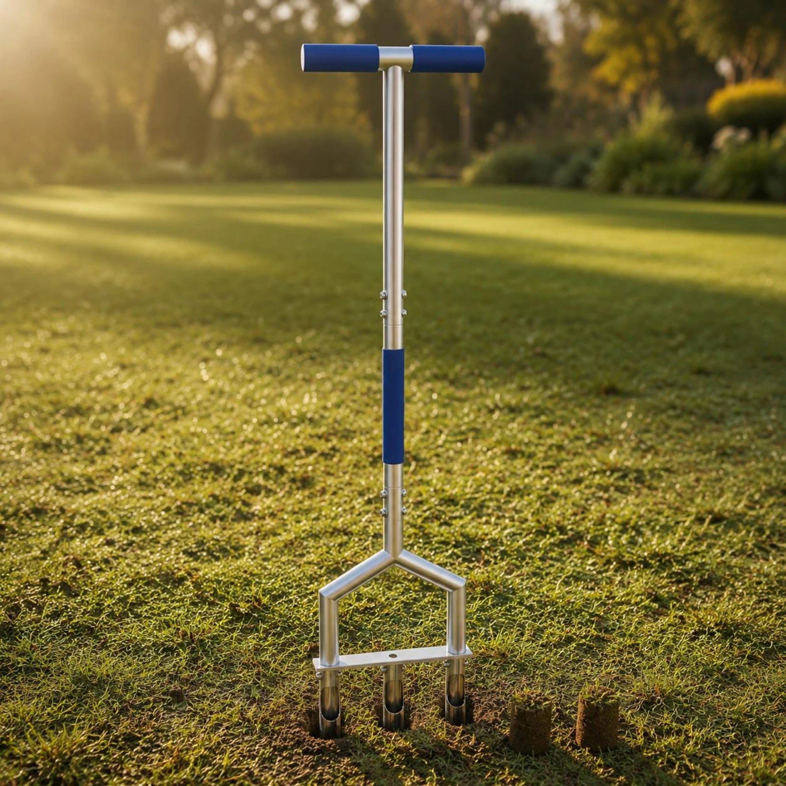 Lawn Aerator Fork Multi-Function Manual Lawn Aeration Aerator Manual Soil Loosener Heavy Duty for Outdoor