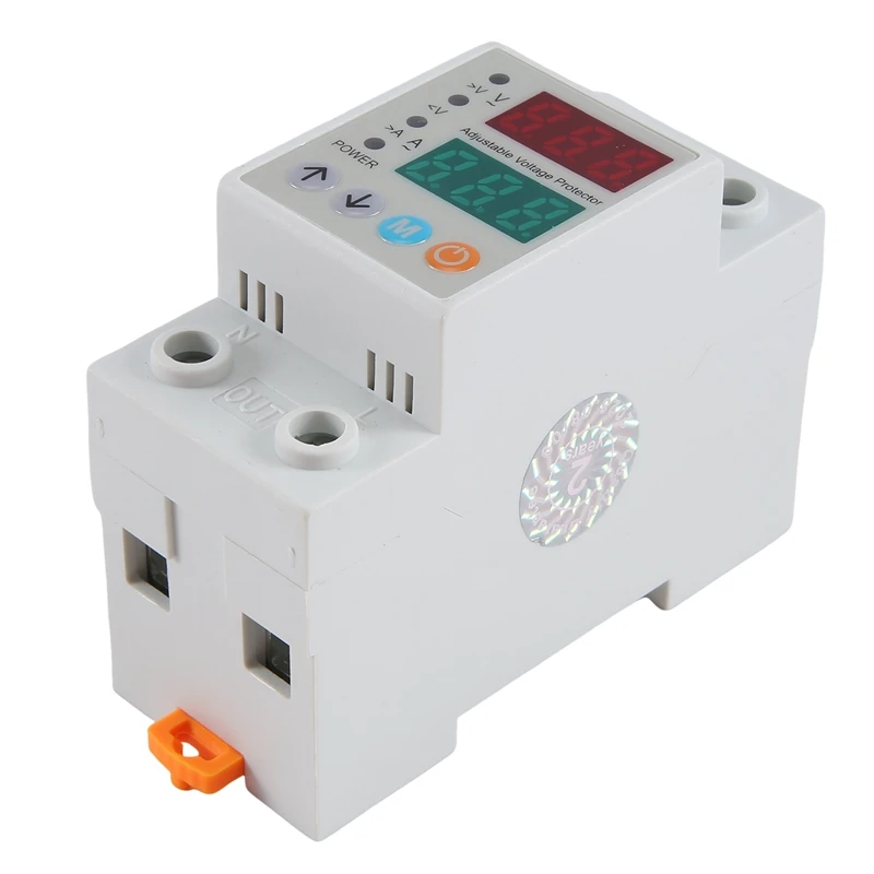 DIN-63AVAP 과전압 저전압 보호대, 자체 복귀 전압 과부하 전류 제한, 자동 리셋 리클로저, 내구성