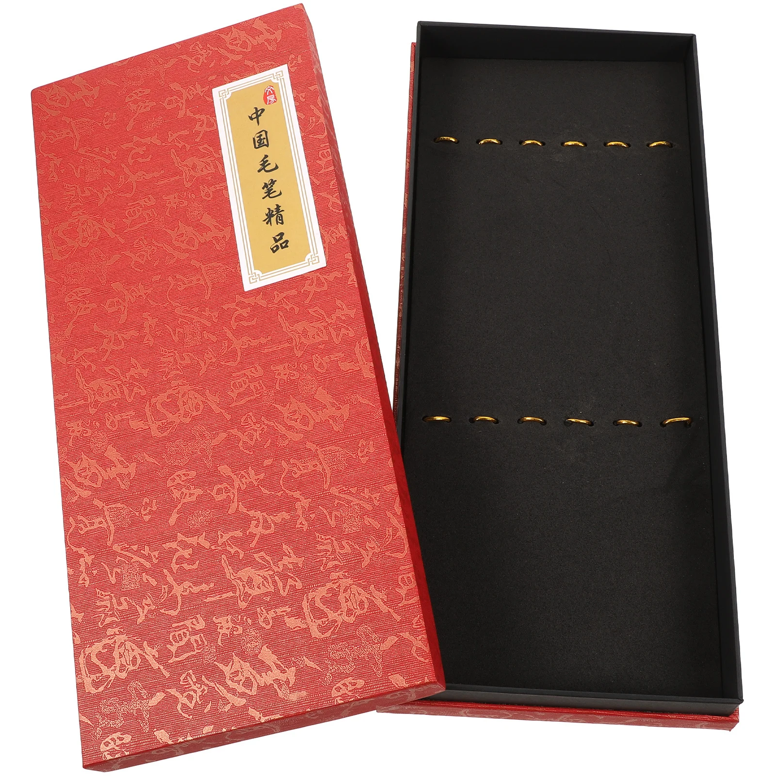 Caixa de armazenamento de caneta de caligrafia, material resistente à prova d'água evita danos, ótimo presente para amigos da família