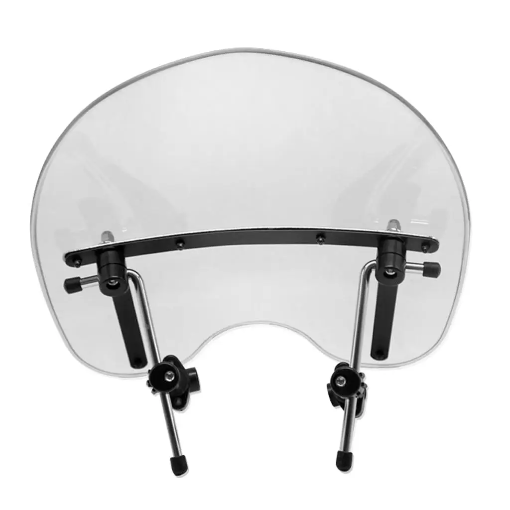 19\'\'x17\'\' Clear Windshield for Honda Shadow Spirit Valkyrie VTX VT 600 750 1100 Cruiser