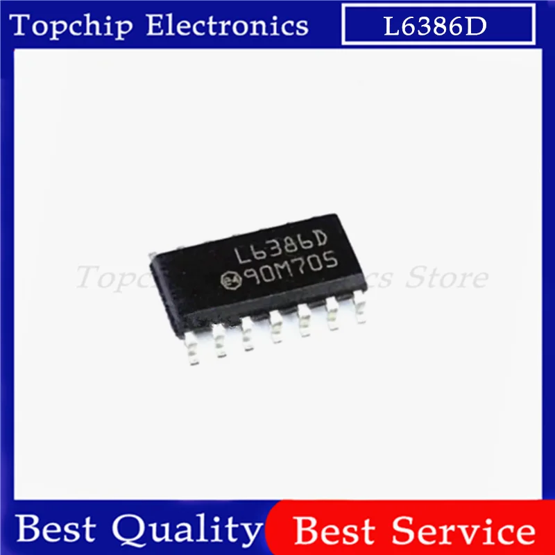 5pcs L6386ED SOP-14 L6386E SOP14 L6386 SOP L6386ED013TR L6386D