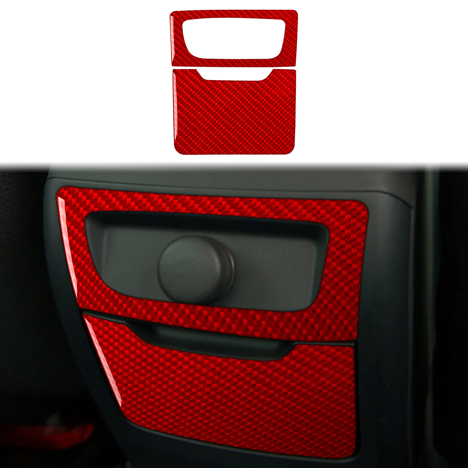 For Volvo S40 V50 2004–2011 C30 2006–2013 Carbon Fiber Complete set Car Interior Accessories Modification Decoration Stickers view 5