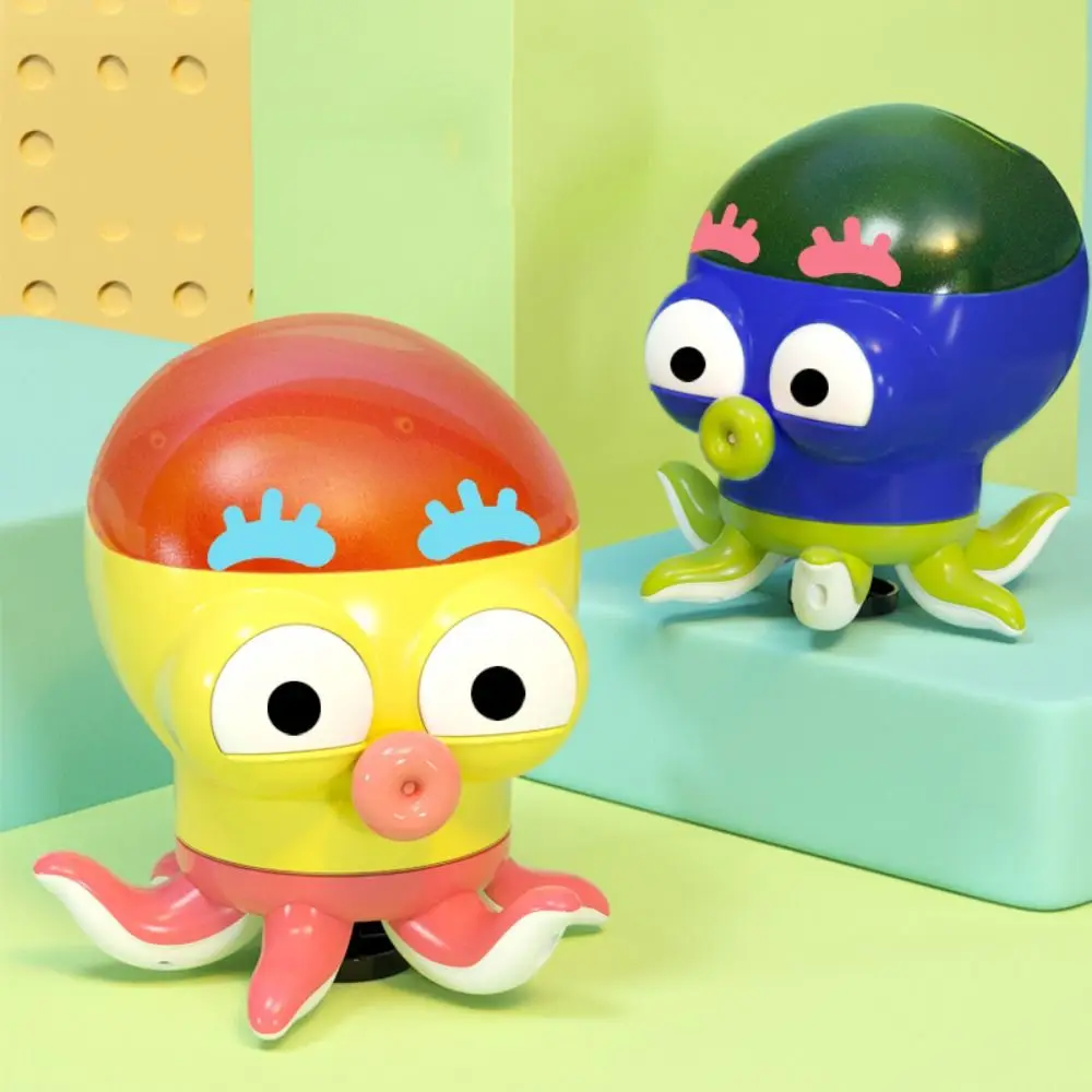 

Plastics Water Playing Octopus Toy Multipurpose Shower Interactive Bath Sprinkler Toy Decorative Cartoon Water Spray Bath Toy