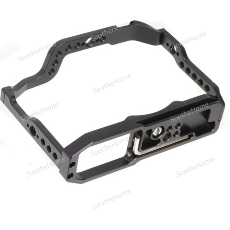 The black aluminum alloy camera rabbit cage is suitable FOR Nikon ZF