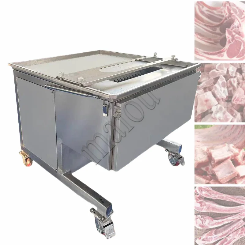 Commercial Bandsaw Butchers Frozen Meat Steak Fish Food Cutter For Meat Fish Pork Cow Beef Bone Saw Cutting Machine