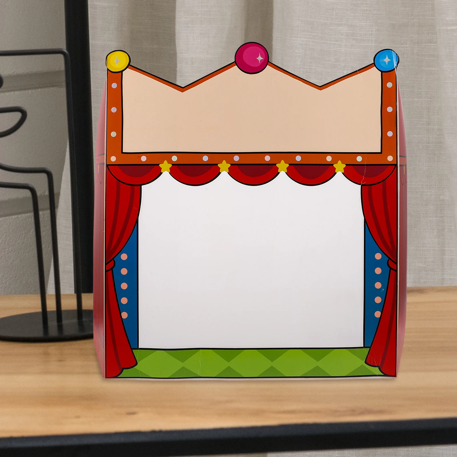 Shadow Puppet Leermiddelen Kids Stage Platform Speelgoed Hand Vinger Apparatuur Diy Kit