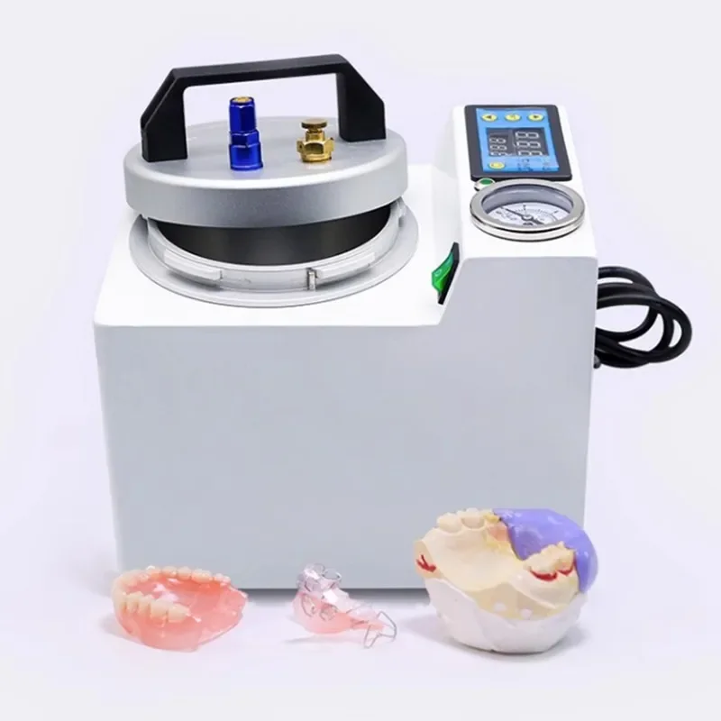 Dental Pressure Polymerizer Portable Denture Pressure Cooker Orthodontic Absorption Silicone Rubber Repair