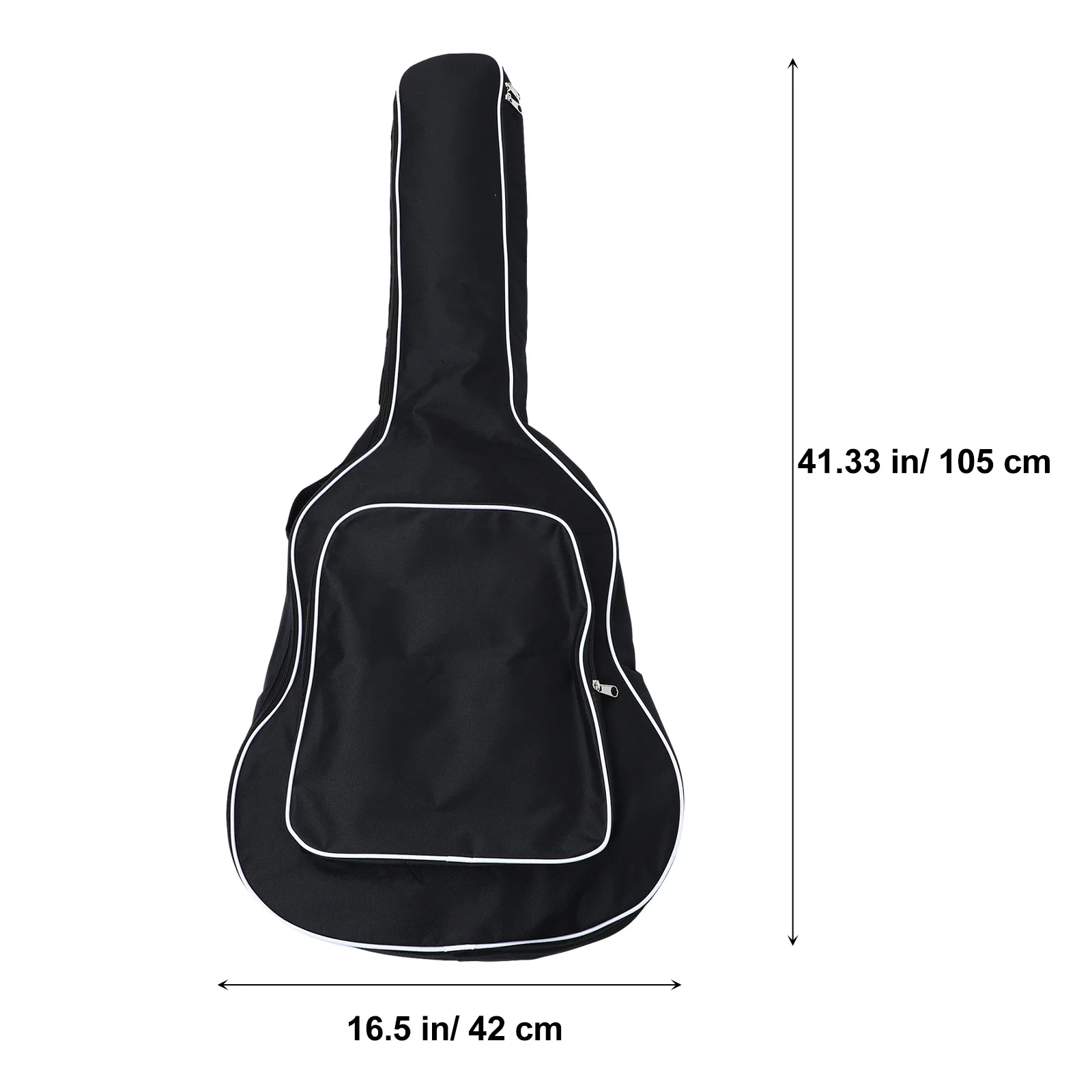 

40/41 Inch Bag For Electric Waterproof Oxford Guitar Storage Bag Black Durable Guitar Container For Musical Instrument Transport