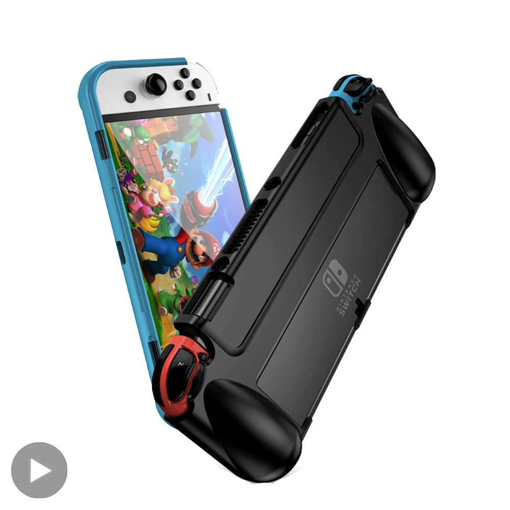 Silicone Case Coque Carcasa Funda For Nintendo Switch Swich Swith & OLED Joy Con Joycon Game Cover Shell Capa Etui Accessory Kit