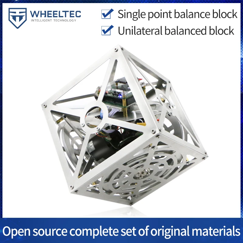 Сбалансированный блок WHEELTEC, односторонний, самобалансированный, небьющийся блок Cubli