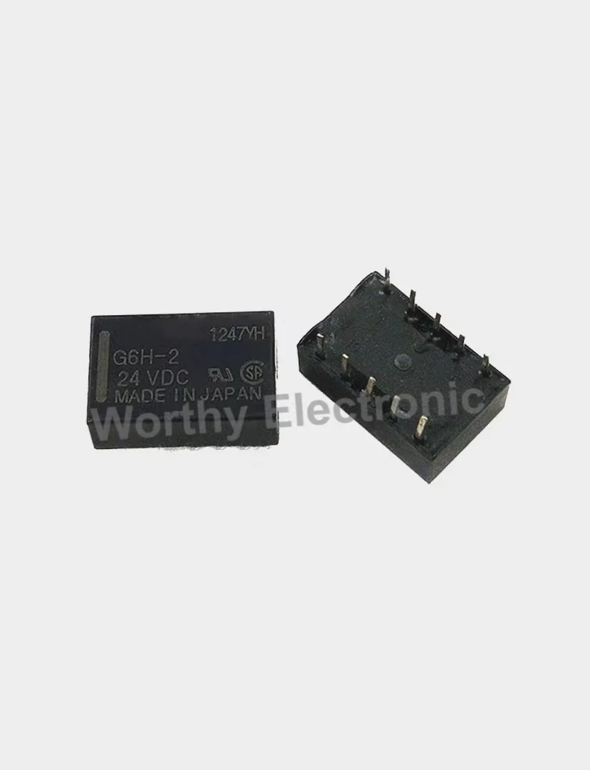 Free shipping  10pcs /lot   5V  10PIN  G6H-2