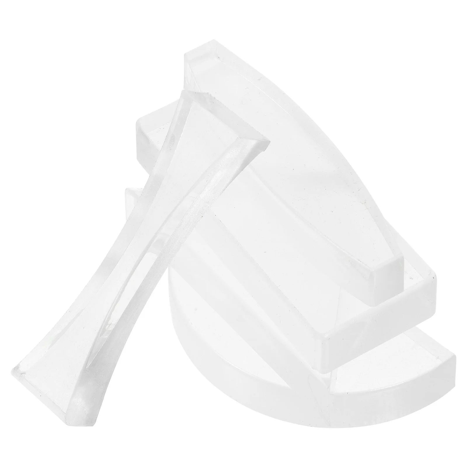 

5Pcs Concave Convex Lens Kit Durable Practical Physics Teaching Equipment for Students Optics Experiment Optical Lens