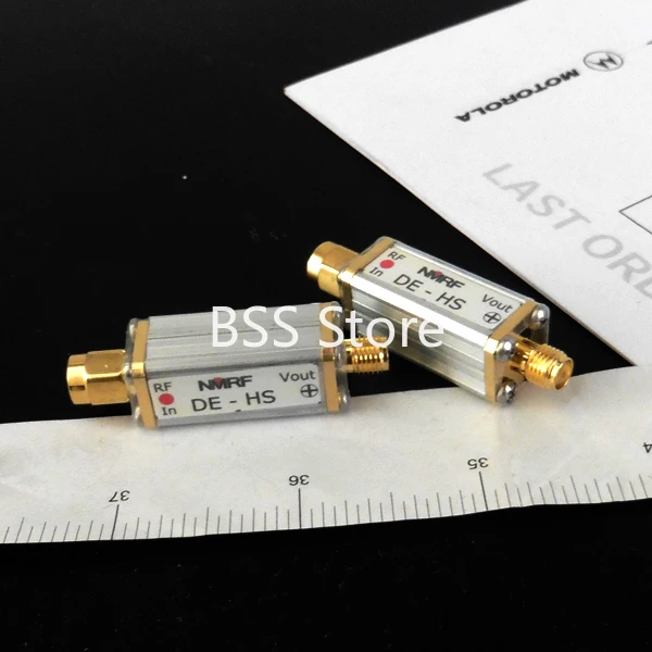 DE-HS High Sensitivity Broadband Microwave Coaxial RF Detector, 0.01~3GHz (9GHz) Module Sensor