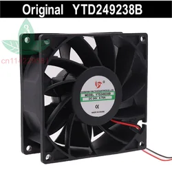 Ventilador de refrigeración para máquina de soldadura YTD249238B 9038, 24V, 0.7A, 9CM, inversor, nuevo