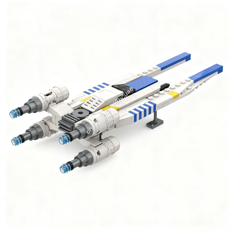 235pcs MOC U Wing UT60D Mini Scale Star Battle Model Building blocks DIY craft toys Kids Assemble Christmas gifts