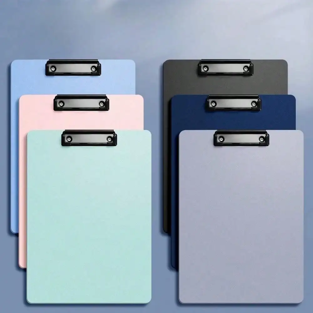 A4 File Folder Clipboard, Writing Pad, Memo Clip Board Clips, Test Paper Storage Organizer, School Supplies, Office Stationary