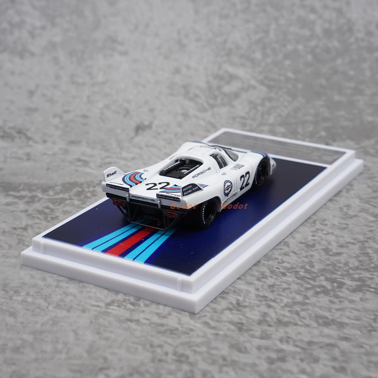 FY 1:64 Scale Diecast Alloy Porsche 917k Racing Toys Sports Car Model Classic Nostalgia Adult Gift Souvenir Static Display