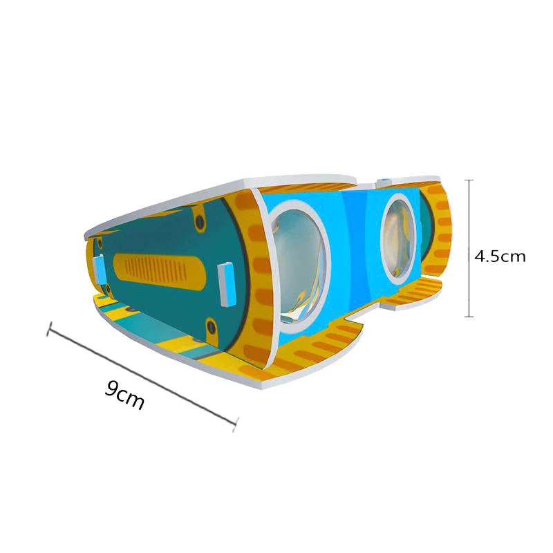 DIY Binoculars Model Building Technology Education Toys Children\'s Hand Assembling Inventions Physics Experiment Assembly Kits