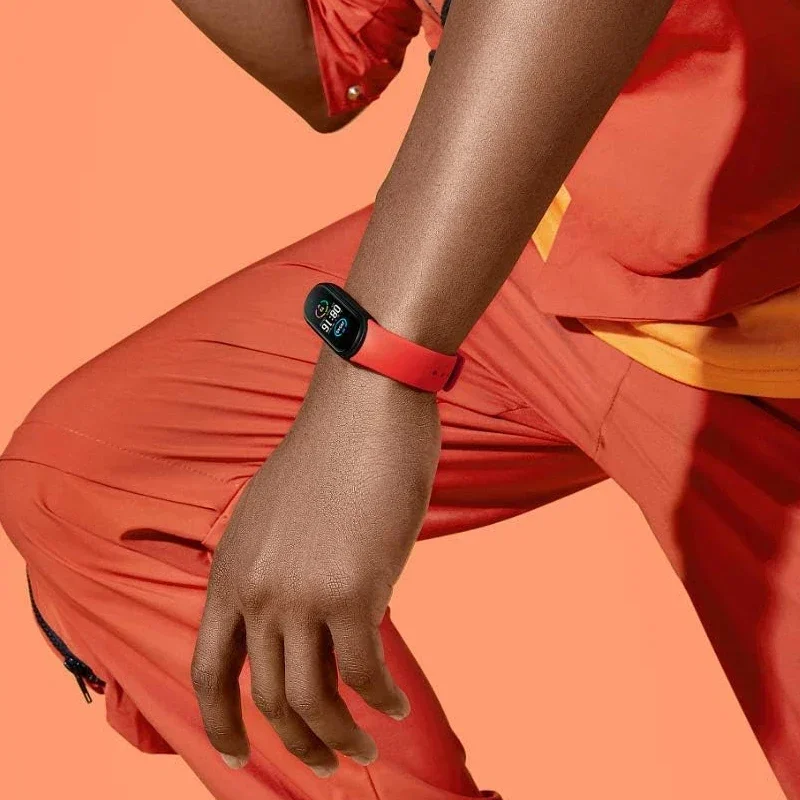 Smartwatch حزام Mi الفرقة 4 5 6 7 أساور استبدال سيليكون حزام معصمه سوار ل Xiaomi mi الفرقة 7 6 5 4 3 حزام ساعة اليد