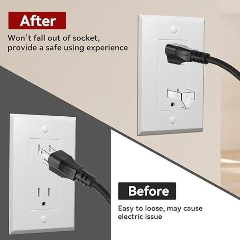Baby Proof Socket Outlet Covers Shockproof No Drilling Install 10/30 Pcs Safe Protectors for Family with Young Kids