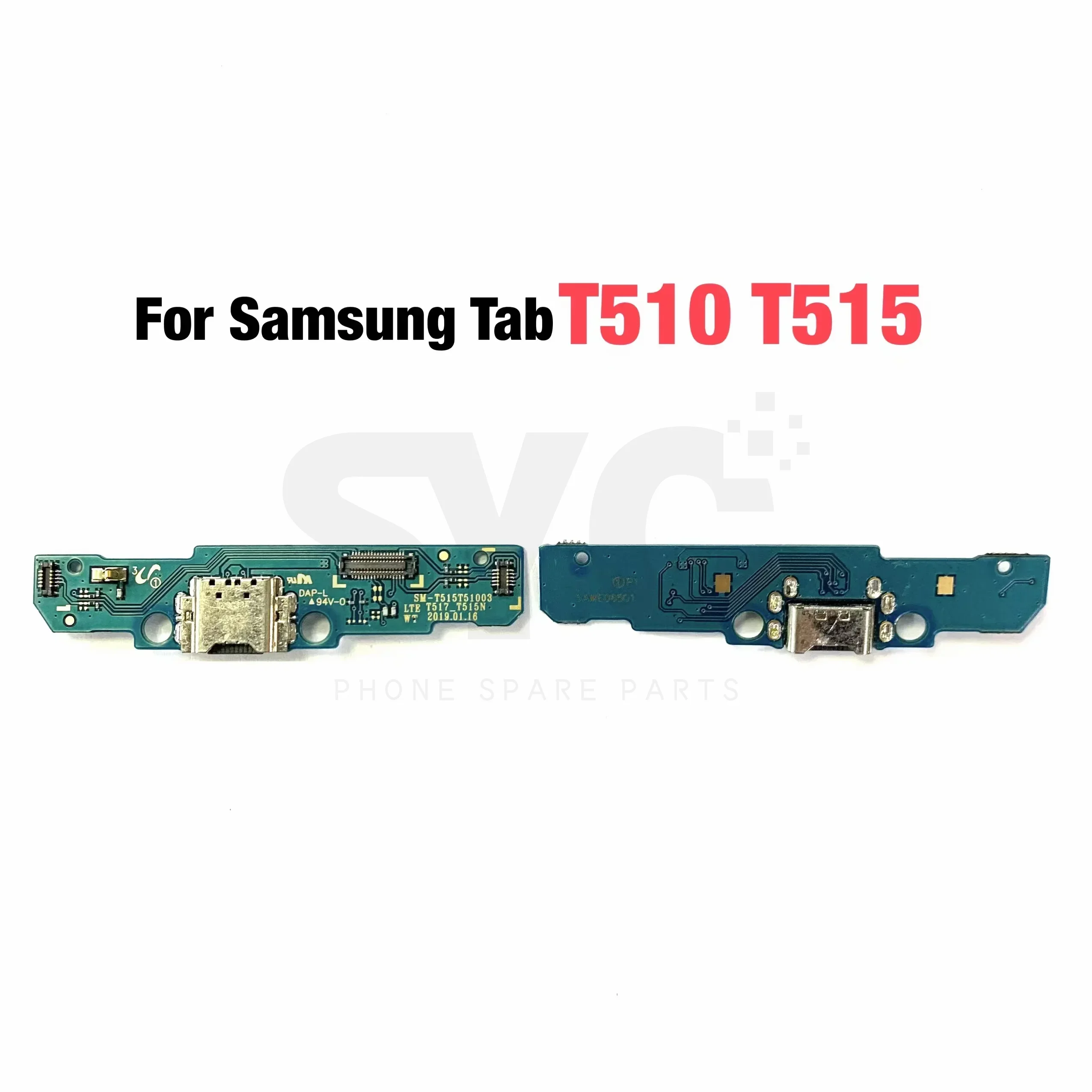 1-10 pçs/lote boa qualidade novo para samsung tab a 10.1 2019 sm t510 t515 conector doca de carregamento usb placa de porta cabo flexível