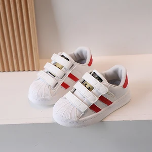 Children Tennis Children Fashion Design White Non -slip Shoes Casual Shoes Boys Gang Breathable Child Sneakers Outdoor Shoes 8 Main sales tennis girl - №2
