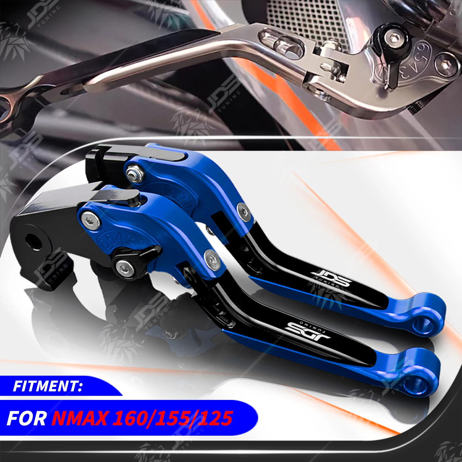 

Для Yamaha NMAX 160/155/125/TURBO/TECH MAX/NEO S/NEO набор тормозных рычагов складные регулируемые рычаги ручки аксессуары для мотоциклов