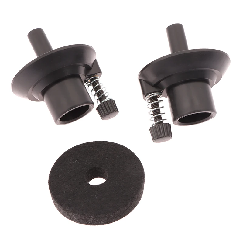 Hi-hat Bottom Fixed Plastic Support Felt Pad Drum Jazz Drum Cymbal Bracket Accessories