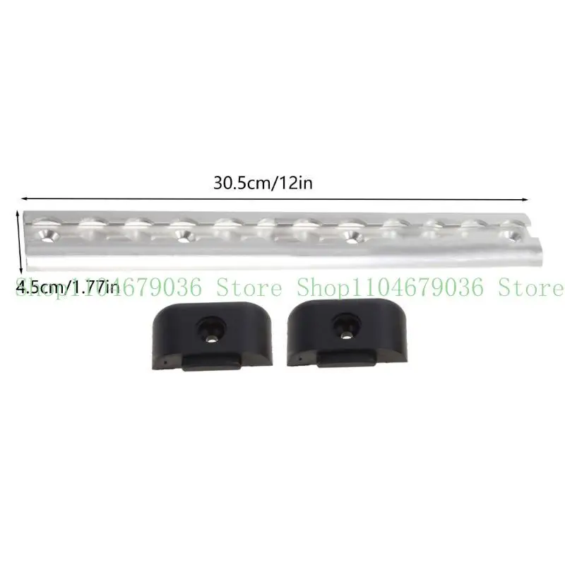 652f 30 Anclas vía atada Rastreador aluminio Campers L-Track Later Sys Sys