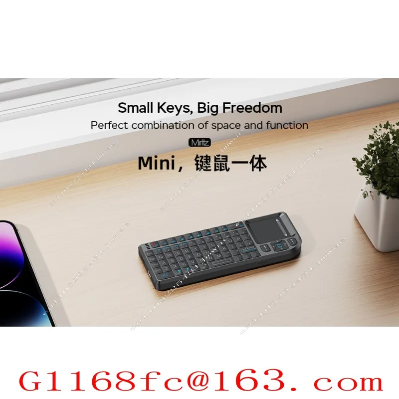Mini Keyboard Wireless Bluetooth 2.4G Dual-mode Trackpad Keyboard and Mouse Integrated Set Mobile Phone Portable Keypad