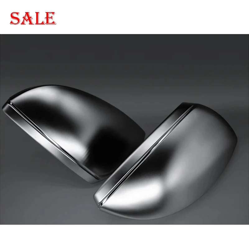 Rearview Mirror Cover Caps Fit For Audi New A6  A7 C8 A8 D5  2019-2023 Matte Silver Auto Side Mirror Cover Replacement