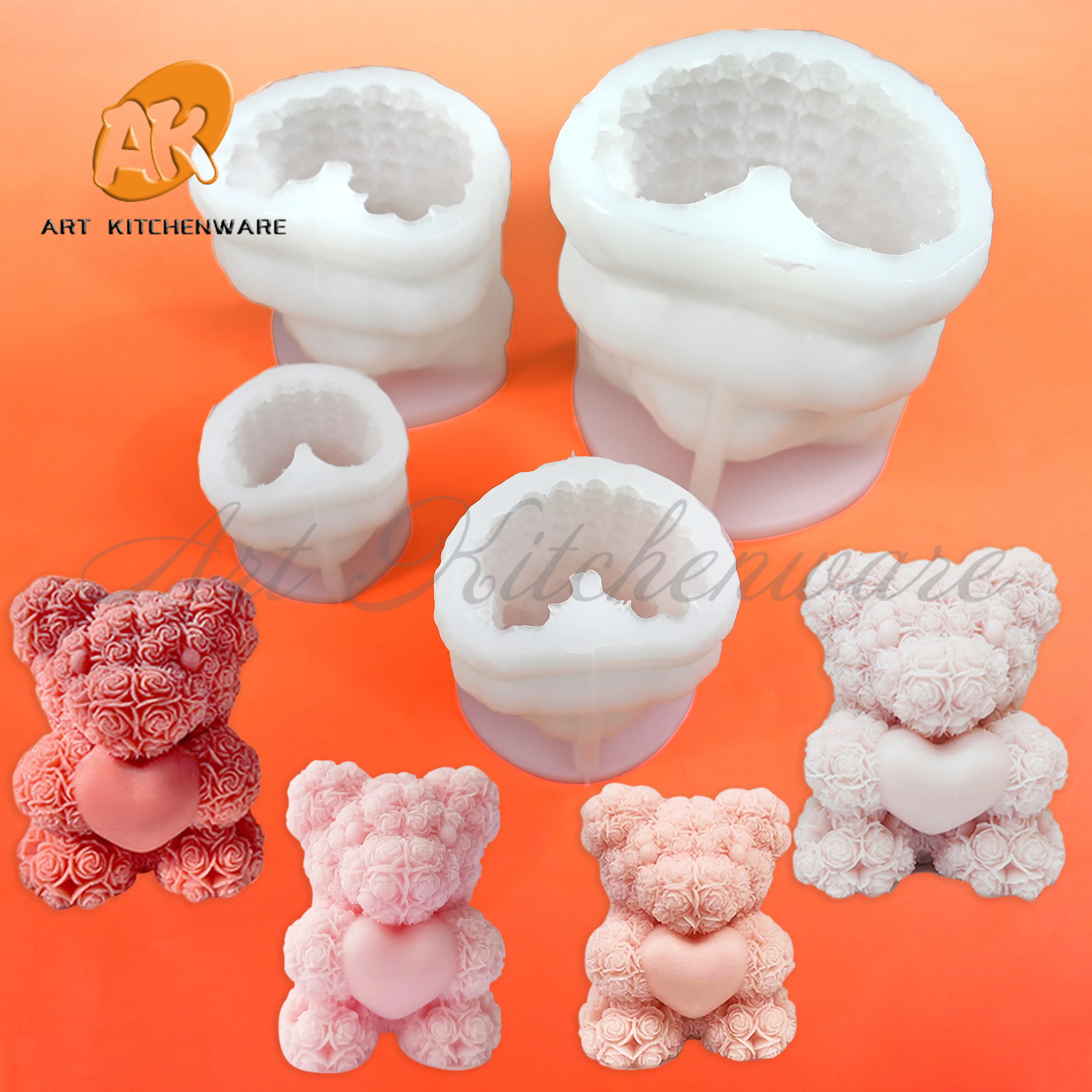 Rose Bear Bouquet C…