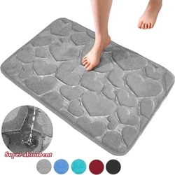 Bath Mat Rug, Ultra Soft Non Slip and Absorbent Memory Foam Bathroom Rug, Machine Wash Dry, Comfortable, Thick Bath Rug Carpet f