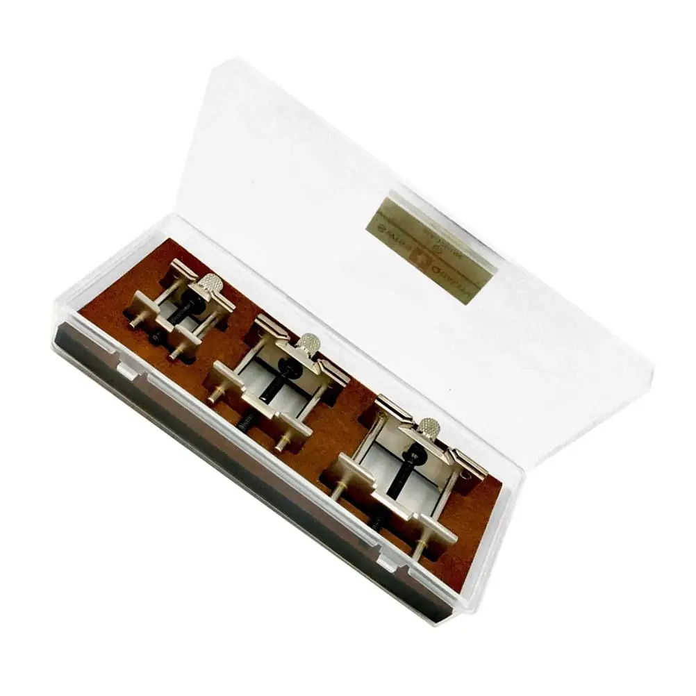 

3pcs Watch Repair Tools Aluminum Alloy Extensible Movement Holder Precision Stability Universal Compatibility Microadjustment